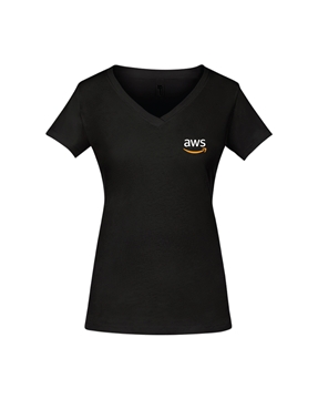 Picture of AWS Ladies V-Neck T-Shirt